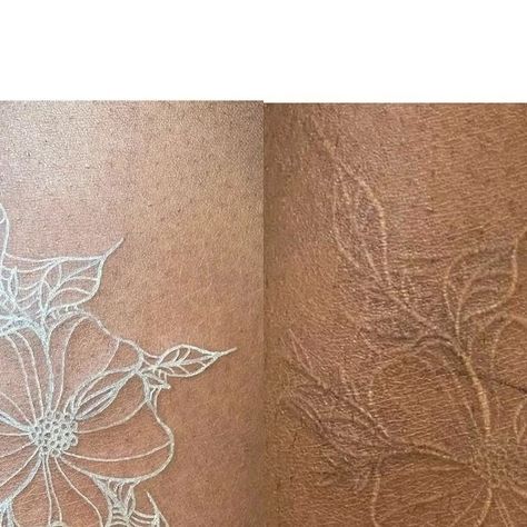 Tattoos on darker skin tones on Instagram: "Fresh vs healed white tattoo by @vulcan.morii.tattoos  Based in: Calgary, Canada   #tattoo #tattoos #tattooinspiration #tattooer #tattooflash #tattooideas #tattoodesign #tattoosondarkskin #flashworkers #flashtattoo #freshtattoo #healedtattoo #legtattoo #flowertattoo #floraltattoo #botanicaltattoo #lineworktattoo #linetattoo #linework #finelinetattooing #finelinetattoo #finelinework #whitetattoo #whiteinktattoo #whiteink #uniquetattoos #delicatetattoo #decorativetattoo #darkskintattoos #instatattoo" Tattoo With White Highlights, Healed White Tattoo, Healed Fine Line Tattoo, Canada Tattoo, Darker Skin Tones, White Ink Tattoo, White Tattoos, Fresh Tattoo, Healing Tattoo