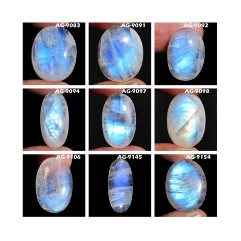 Rainbow Moonstone Cabochon Gemstone Natural Oval Shape Smooth Gemstones Lot For Ring Pendant Earrings And Jewelry Making Supplier White Labradorite, Rainbow Stone, Fire And Stone, Moonstone Cabochon, Rainbow Fire, Meditation Crystals, Moonstone Crystal, Blue Moonstone, Moonstone Bracelet