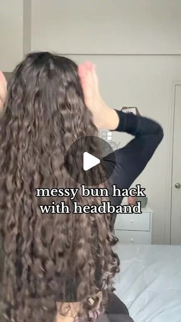 How To Do A Curly Messy Bun, How To Make Messy Bun With Curly Hair, Naturally Curly Messy Bun, Curly Hair Buns Messy, High Messy Bun Curly Hair, Perfect Messy Bun Curly Hair, Best Messy Bun, Curly Hair Tips And Tricks, Bun Curly Hair