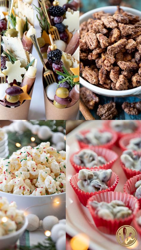 Discover the magic of the holiday season with these easy Christmas snack ideas. Perfect for every festive gathering, from cozy family nights to big holiday parties. Find inspiration for elegant cheese boards, charming bite-sized nibbles, and irresistible sweet bites that will make your Christmas entertaining a breeze. Let these simple yet delightful recipes add sparkle to your holiday celebrations. Easy Christmas Snack Ideas, Bite Size Christmas Desserts, Snacks For Entertaining, Christmas Snack Ideas, Christmas Snacks Easy, Christmas Snack, Delicious Dips Recipes, Festive Appetizers, Sweet Bites