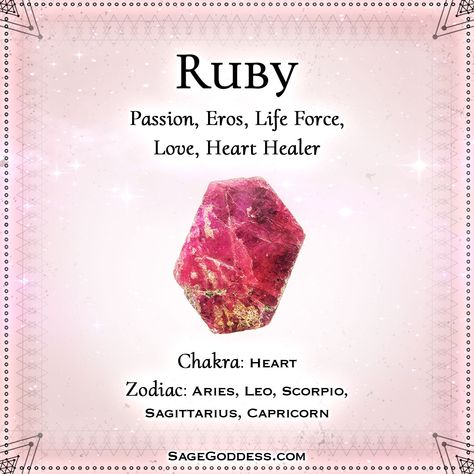 Ruby Crystal Meaning, Gem Meaning, Wicca Crystals, Pictures Of Crystals, Perfume Hacks, Crystal Work, Charge Crystals, Magic Stones, Attract Love