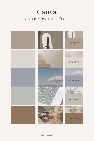 Colour Palette With Hex Codes, Coastal Color Palette, Beige Color Palette, Color Design Inspiration, Hex Color Palette, Color Celeste, Color Schemes Colour Palettes, Blue Palette, Coastal Colors