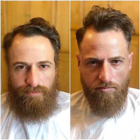 Four Must-Follow Beard Grooming Tips from @thecutcoach - HIS Modern Grooming - Modern Salon Bob With Volume, Diy Beard, Mens Beard Grooming, Facial Hair Growth, Modern Bob, Mens Facial Hair Styles, Beard Look, Great Beards, Grooming Tips