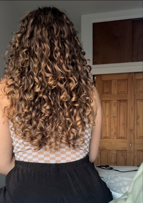 Curly Hair With Long Layers, Hair With Long Layers, Curl Cut, Curly Tips, Long Layered Curly Hair, 3a Hair, Curly Layers, Long Curly Haircuts, Natural Curly Hair Cuts