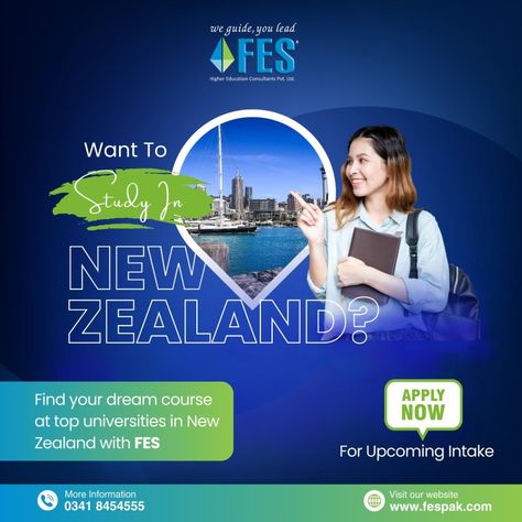 How about studying in New Zealand? It is open to all with study gaps along with a variety of fields and courses to choose from. Discover the perks of studying in New Zealand with FES. Apply Now!

Call/WhatsApp: 0341-8454555

We Guide You Lead
www.fespak.com

#fes #fes2024 #fesconsultants #StudyAbroad #NewZealand #StudyVisa #future #StudyinNewzealand #careergoals #LeoSeason #marvel #highereducation #learning #international #overseaseducation #students #scholarships #PSW #GapAccepted Study In New Zealand, Further Education, Leo Season, Overseas Education, Top Universities, Educational Consultant, Career Goals, Call Whatsapp, Study Abroad