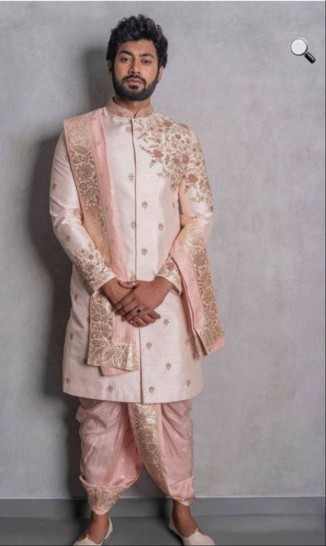 Pellikoduku Outfits For Men, Mens Clothing Styles Indian, Pelli Koduku Dress Indian, Pellikoduku Dresses, Groom Traditional Outfit, Groom Outfit Wedding Indian, Family Matching Outfits Indian, Groom Wedding Outfits, Bridegroom Outfits