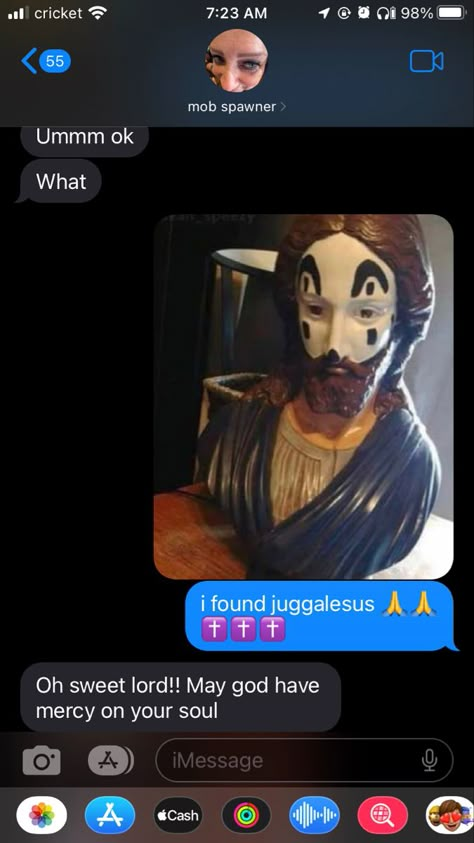 i am a true juggalo and my parents dont support me😭 Insane Clown Posse Albums, What Is A Juggalo, Clown Posse, Insane Clown Posse, Insane Clown, Boogie Woogie, Very Funny Pictures, Silly Pictures, My Chemical