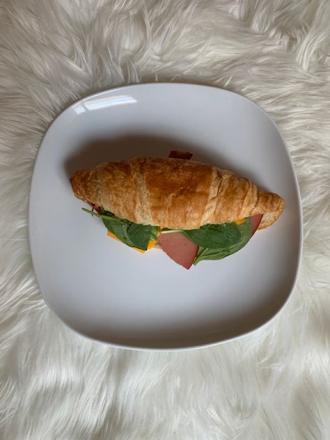 Spinach Croissant, Turkey Cheese, Spinach, Cheese, Quick Saves