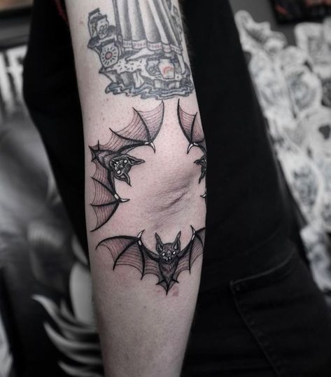 Nest Tattoo, Elbow Tattoo, Crows Nest, The Crows, Elbow Tattoos, Crows, Belfast, Bat, Tattoos