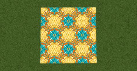 Minecraft Interiors, Minecraft Floor Designs, Minecraft Pattern, Minecraft Interior, Minecraft Structures, Minecraft Banners, All Minecraft, Glazed Terracotta, Minecraft Furniture