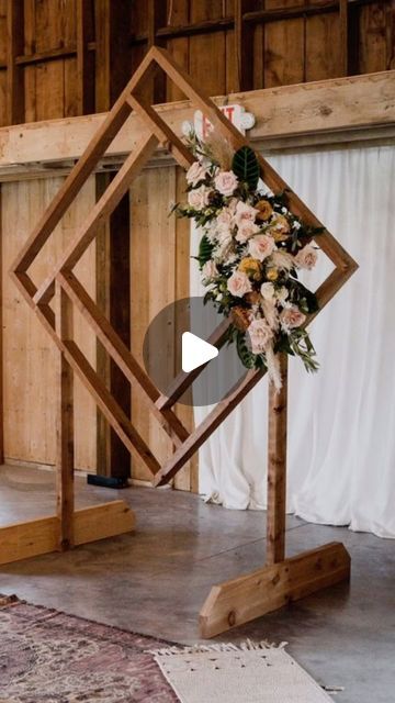 Lindsey Jungers on Instagram: "Gearing up for Wedding Season, while also building our Alter! 🥹❣️
.
We found inspiration from Pinterest, and then made the legs and feet unique to our taste! 
.
Should we stain this bad boy? Or leave the natural cedar untouched?! 
.
Help!! I can’t decide 😫
.
.
#weddingseason #videographer #photographer #flatheadvalley #montana #montanavideographer  #montanawedding #lindseyjcreativeco #diy #alter #meetmeatthealter" Diy Alter, Diy Wedding Arbor, Wedding Arbor, Wedding Arbour, Montana Wedding, Home Work, Bad Boy, Arbor, Wedding Season