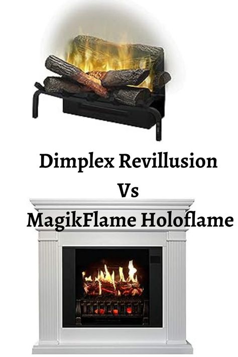 Dimplex Revillusion Vs Magikflame Holoflame ; Whic is better? Here's a detailed comparison of both electric fireplace to help you make an informed decision. Dimplex Revillusion Electric Fireplace, Dimplex Revillusion, Duraflame Electric Fireplace, Realistic Electric Fireplace, Dimplex Electric Fireplace, Retirement House, Electric Fireplaces, Real Fire, Infrared Heater