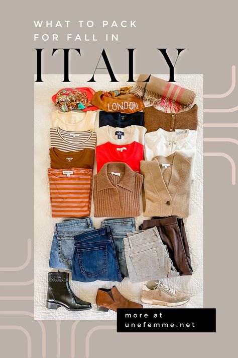 Travel Outfit Italy Fall, Travel Outfit Autum, Packing Capsule Wardrobe Fall, Capsule Wardrobe Rome Fall, Italy Wardrobe Fall, Italy Trip Capsule Wardrobe, Italy Travel Outfit Fall Capsule Wardrobe, Fall Travel Shoes, Fall Capsule Wardrobe 2022 Travel