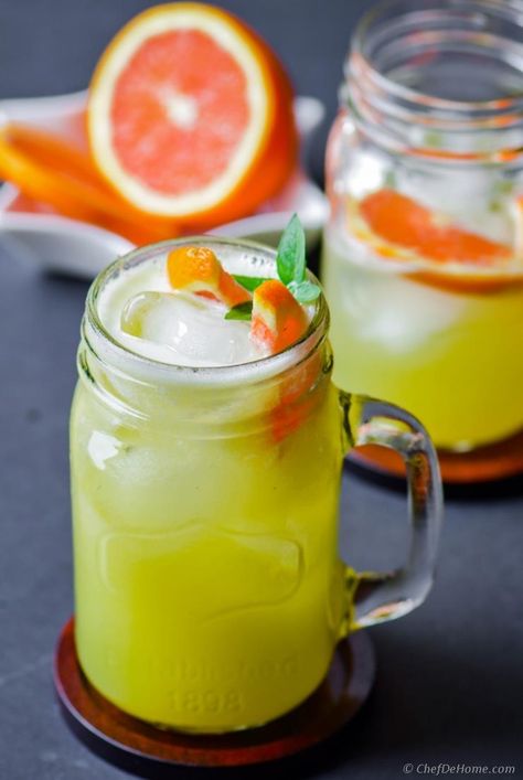 Honeydew Melon and Orange Juice Honeydew Juice Recipe, Melon Juice Recipe, Bangus Recipe, Honey Dew Melon, Smoothie Juice Recipes, Melon Juice, Orange Juice Recipes, Melon Recipes, Non Alcoholic Beverages