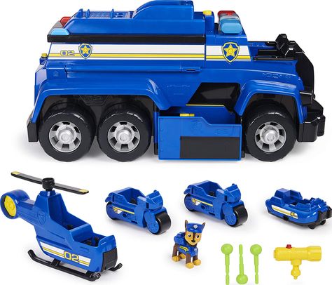 Paw Patrol Vehicles, Police Cruiser, Cruiser Car, Paw Patrol Chase, Paw Patrol Toys, Chase Paw Patrol, Play Vehicles, Spin Master, Best Kids Toys