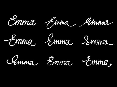 Dribbble - Emma by Mister Fiksit Signature Ideas, Abaya Designs, Tap, ? Logo, Logos