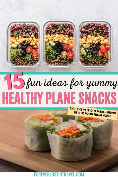 Healthy Plane Snacks, Airplane Meals, Healthy Road Trip Food, Plane Snacks, Vacation Snacks, Healthy Travel Food, Airplane Snacks, In-flight Meal, Healthy Travel Snacks