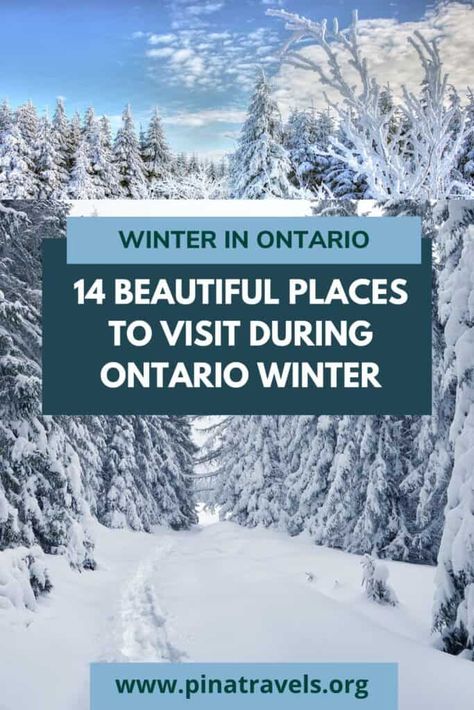 16 Incredible Places to Visit in Ontario in Winter Ontario Winter, Ski Hill, Ontario Travel, Winter Road, Winter Hiking, Free Things To Do, Incredible Places, Winter Activities, Beautiful Places To Visit