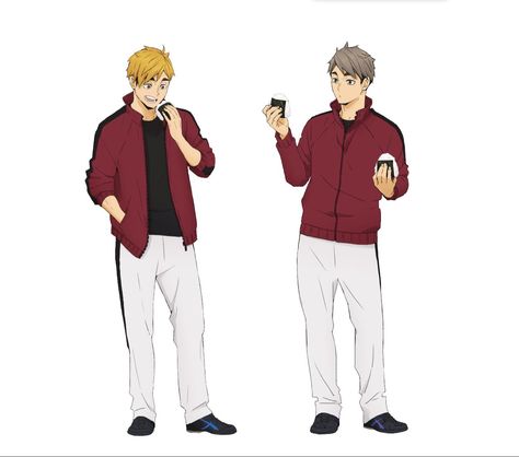 Miya Twins Official Art, Osamu Miya Official Art, Atsumu Official Art, Atsumu Timeskip, Miya Osamu, Osamu Miya, Atsumu Miya, Miya Twins, Dream Drawing