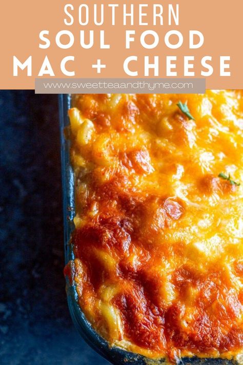 Soul Food Mac And Cheese, Food Mac And Cheese, Macncheese Recipe, Mac And Cheese Rezept, Homemade Mac And Cheese Recipe Baked, Makaroni Keju, Mac And Cheese Recipe Soul Food, Southern Soul Food, Baked Mac And Cheese Recipe