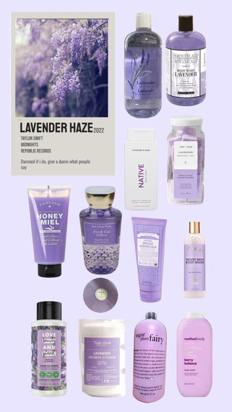 How To Smell Lavender, Lavender Shower Routine, Periods Aesthetic, How To Smell Like Lavender, Lavender Body Care, Lavender Skin Care, Lavender Products, Korean Skin Care Secrets, Lavender Perfume