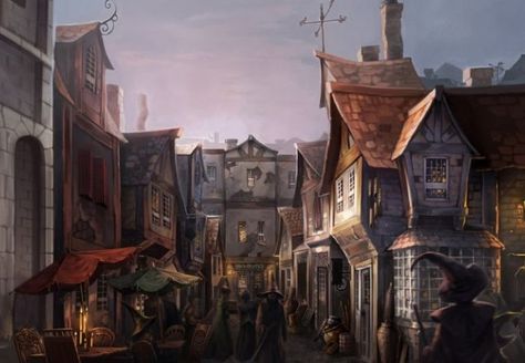 D&D City Area audio atmosphere#DungeonsAndDragons #D&D #RPG #RP #city #town #PenAndPaper Fanart Harry Potter, Harry Potter Fanları, Harry Potter Diagon Alley, Art Harry Potter, Book Tag, Party Fotos, Images Harry Potter, Hogwarts Castle, Rpg Map