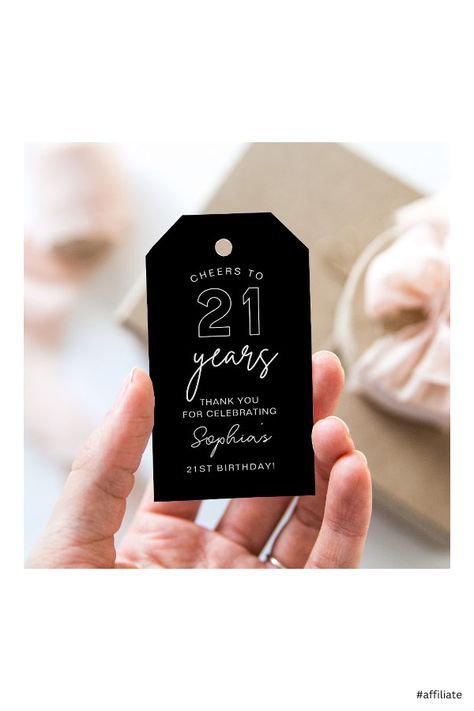 21 Party Favors, 21st Birthday Favors, 21st Birthday Party Favors, Birthday Giveaways, 21st Birthday Party, Party Favors For Adults, 21st Party, Birthday Tags, Birthday Party 21