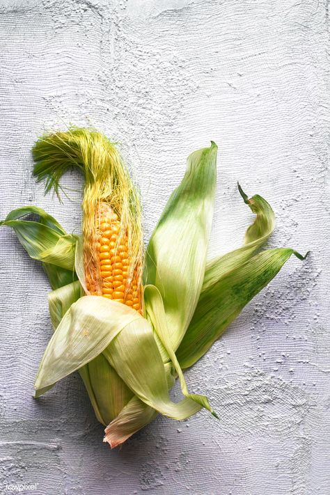 Corn Food, Popcorn Seeds, Breakfast Bowls Recipe, Healthy Oatmeal Breakfast, Kitchen Background, Vegetables Photography, Green Salsa, Corn Cob, Ginger Recipes