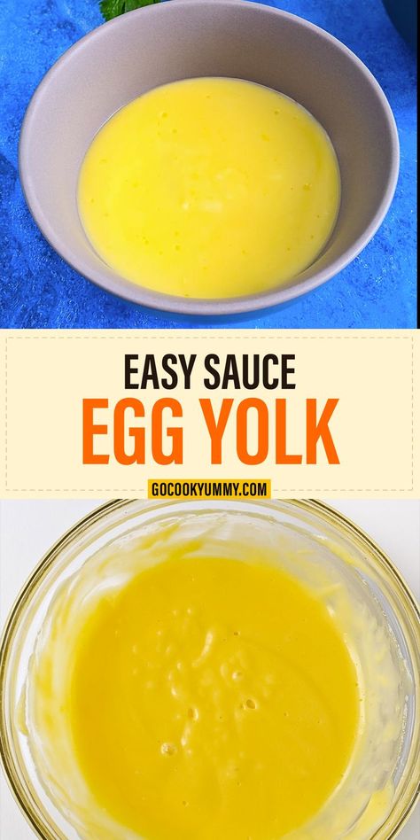 Experience the richness of homemade Egg Yolk Sauce. Perfect for drizzling over vegetables, meats, or eggs, it's a versatile sauce for any occasion. Husbands Lunch, Egg Yolk Sauce, Carnivore Diet Recipes, Lemon Juice Uses, Healthy Dressing, Creamy Eggs, Homemade Sauce Recipes, Brunch Spread, Salsa Recipes