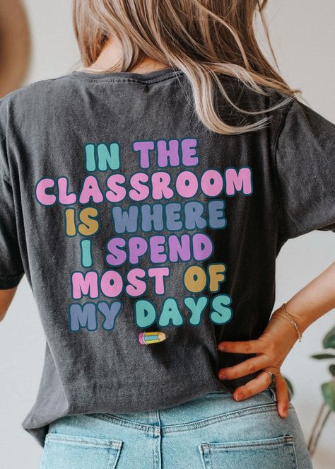 Fresh prince or fresh teacher? you decide! Grab this cute design Teacher Attire, Cute Teacher Outfits, Toddler Teacher, Teacher Accessories, Teacher Wear, Preschool Shirts, Education Shirts, Daycare Teacher, Teachers Diy