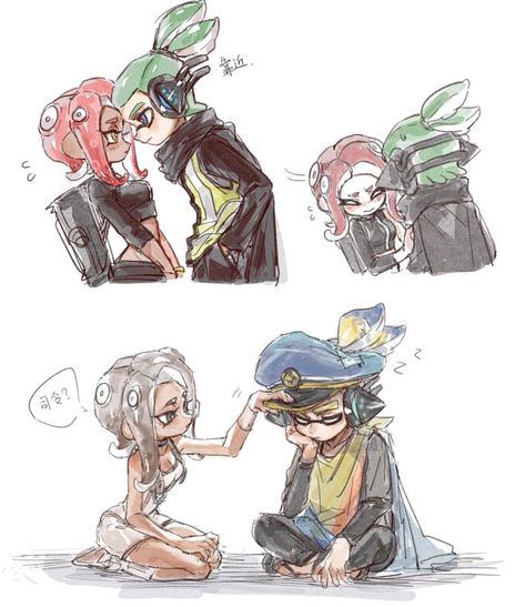 Agent 8, Agent 3, Nintendo Splatoon, Poppy Drawing, Spiderman Drawing, Splatoon 2 Art, Splatoon Comics, Video Game Fan Art, Cute Posts