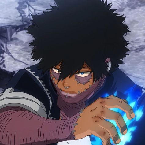 Black Dabi, Black Bakugou Fanart, Black Kirishima, Mha X Black Y/n, Mha Black, Black Anime Edits, Black Mha Characters, Mha Black Edit, Black Lives Matter Art