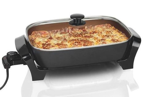 Best Electric Skillet, Breakfast Skillet Recipes, Electric Skillet Recipes, Grills Outdoor, Creamy Dill Sauce, Electric Skillet, Classic Lasagna, Toast Casserole, Skillet Cooking