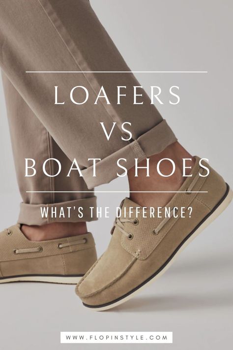 Explore the difference between loafers and boat shoes in our latest blog post. From classic loafer styles to versatile boat shoe styles, we break down the key features of these shoes for men. Discover how each style suits different occasions and outfits, and find the best option for your wardrobe. Learn more at flopinstyle.com Loafers Men Outfit Formal, Boat Shoes Outfit Mens, Boat Shoes Outfit, Boat Shoes For Men, Mens Driving Loafers, Loafers Men Outfit, Boat Shoes Fashion, Driving Loafers, Winter Outfits Men