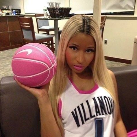 Pink Basketball, Y2k Pfp, Nicki Minaj, Basketball, Pink, Instagram