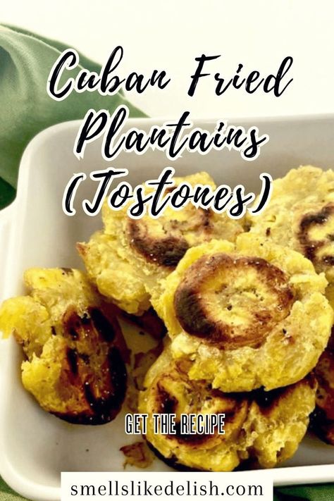 Dive into the flavors of Cuba with these golden-fried beauties. Cuban Fried Plantains
 deliver a satisfying crunch, a hint of sweetness, and a touch of salty 
goodness. Perfect as a side, a snack, or even a light meal, these 
tropical treats will have you saying "hasta la vista, boring snacks!" Mojo Sauce, Fried Plantains, Plantain Recipes, Cuban Culture, Baked Granola, Plantain Chips, Starchy Foods, Plantains Fried, Cuban Recipes