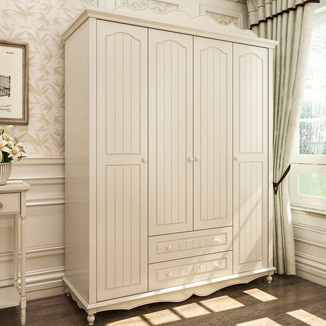 Cream Wardrobe Bedroom, Arch Closet, Cream Wardrobe, Cream Wardrobes, Wardrobe Cabinet Bedroom, Wardrobe Sliding Door, Wardrobe Sliding, Best Murphy Bed, Wardrobe Simple