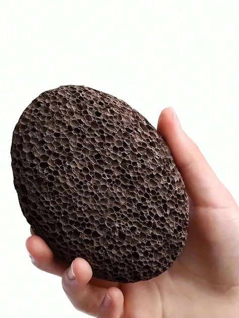 1pc Foot Pumice Stone For Heavy Callused Feet Hands & Dead Skin, Natural Pumice Stones For Feet Foot Scrub For Pedicure & Cracked HeelsI discovered amazing products on SHEIN.com, come check them out! Pumice Stones, Stone Ideas, Foot Scrub, Pumice Stone, Cracked Heels, Crafts Hacks, Hand Care, Amazing Products, Natural Skin