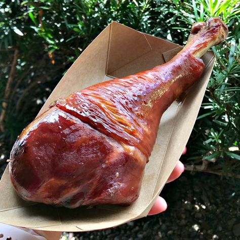 Turkey Legs at Disney World Disneyland Turkey Leg Recipe, Turkey Leg Brine, Disney Turkey Leg, Roasted Turkey Legs, Turkey Leg Recipes, Turkey Drumsticks, Smoked Turkey Legs, Classic Turkey, Turkey Leg