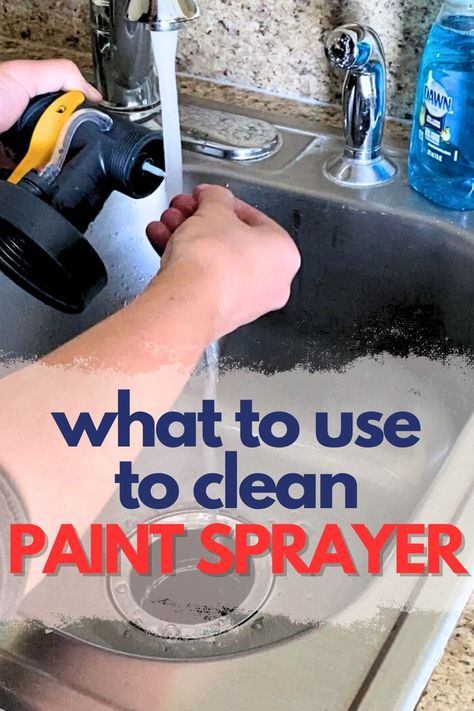 What To Use To Clean Paint Sprayer Wagner Paint Sprayer, Type Of Paint, Using A Paint Sprayer, Painted Furniture Diy, Painted Cups, What To Use, Paint Sprayer, Make It Easy, Painting Furniture Diy