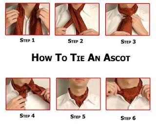 How to tie an Ascot How To Tie An Ascot Mens Fashion, Ascots Men, Cravats Mens, How To Tie A Cravat, Tie A Cravat, Tie An Ascot, Ascot Outfits, Mens Ascot, Cravat Tie