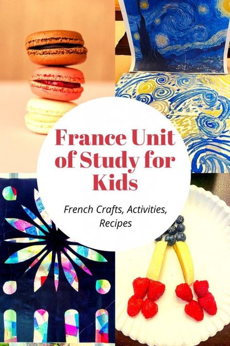 Learning About Paris For Kids, Around The World Activities For School Age, French Day Activities, France Arts And Crafts For Kids, England Activities For Kids, Europe Crafts For Kids, Around The World Activities For Kids, France Activities For Kids, French Club Ideas