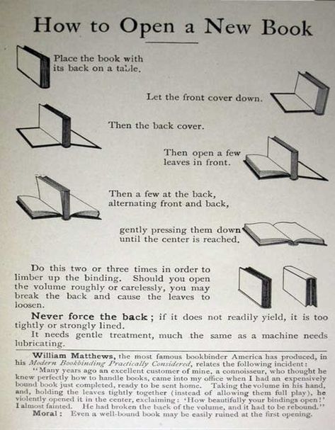 I never knew there was a process..... Library Essentials, Book Problems, Bookstore Ideas, Books And Tea, Book Community, Books Reading, Old Book, Book Memes, Book Addict