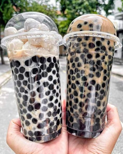 Bubble Tea Recipe, Pretty Alcoholic Drinks, Bubble Tea Boba, Boba Drink, Bubble Milk Tea, Cute Snacks, Easy Food Art, Healthy Food Motivation, Pretty Drinks