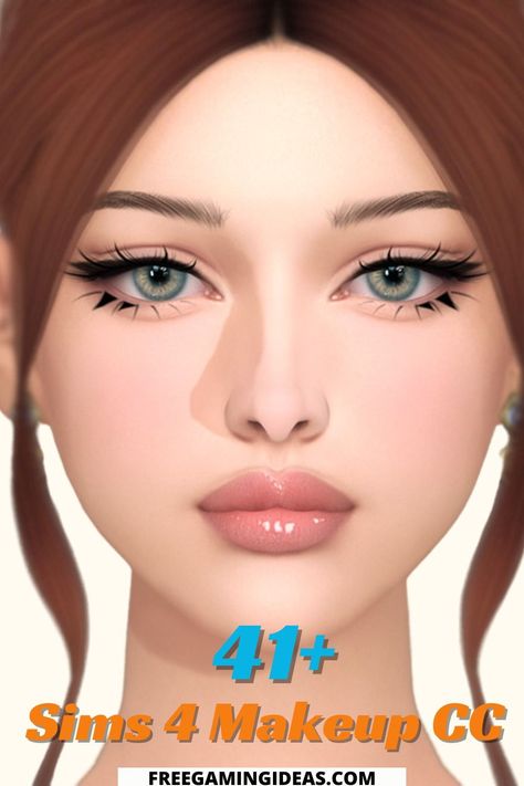 The Best Sims 4 Makeup CC (Lipstick, Eyeliner, Blush, and More) for Your CC Folder Sims 4 Cc Makeup Package, Sims 4 Cc Free Downloads Eyelashes, Sims 4 Cc Packs Makeup, Sims 4 Cc Asian Hair Maxis Match, The Sims 4 Cc Lipgloss, Sims 4 Makeup Eyeliner, Custom Content Sims 4 Makeup, Sims Cc Eyeliner, Sims 4 Makeup Cc Blush