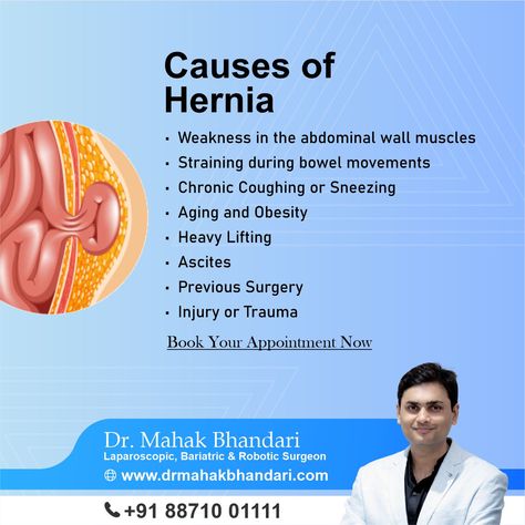 🤔 Ever wondered what could lead to a #hernia? Let's break it down! From weakening abdominal muscles to straining during those unexpected sneezes, several factors can play a role. Aging, obesity, heavy lifting, and even previous surgery can increase the risk. Stay informed and take care of your health! #hernia #herniaawareness #surgery #healthcare #surgeonlife #medical #LaparoscopicSurgery #SurgicalPrecision #HerniaRelief #PatientCare #MinimallyInvasiveSurgery #HealthcareAdvancements Abdominal Surgery, Laparoscopic Surgery, Muscle Strain, Heavy Lifting, Abdominal Muscles, Take Care Of Yourself, Take Care, Muscles, Surgery