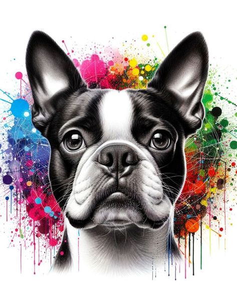 Delightful Boston Terrier - Gareth Parkes Boston Terrier Wallpaper, Boston Terrier Tattoo, How To Draw Dogs, Boston Terrier Illustration, Red Boston Terriers, Draw Dogs, Boston Terrier Art, Mug Print, Boston Terrier Love