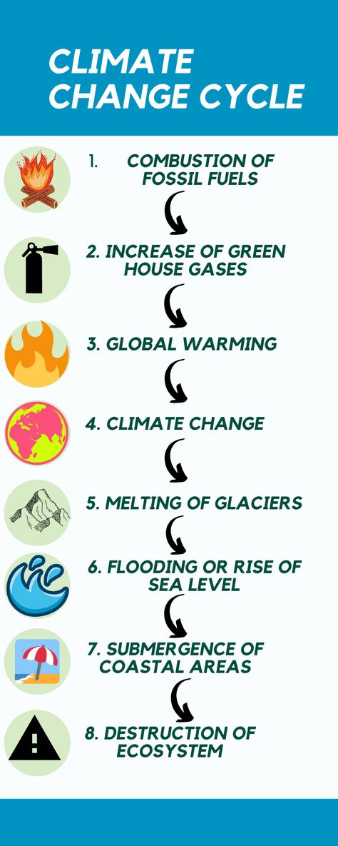 Climate change means the change of climate over the last 100 years which is caused directly or indirectly by human activities. Mainly, climate change represents the changes in long-term weather patterns. Usually, climate change is measured in a shift of temperature, rainfall, wind pattern, or more.  World’s temperature has increased by 0.7⁰C since the industrial era. The rise in temperature has been linked to an increase in the concentration of greenhouse gases in the earth’s atmosphere. Climate Zones Activities, Climate Changes Posters, Climate Activities, Wind Pattern, Climate Changing Poster, Geography Facts, What Is Climate, Disaster Management, Difference Between Climate And Weather