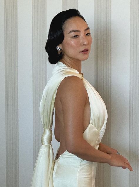 Greta Lee, Olivia Garden, Red Carpet Hair, Golden Globes Red Carpet, Fulani Braids, 90s Hairstyles, Celebrity Hair Stylist, Golden Globes, Ulta Beauty