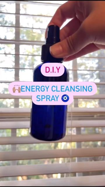 ✨Energy Protector 🧿 on Instagram: "Here is a super simple DIY on how to make your own CLEANSING spray! This spray will help cleanse your energy of any evil eye! 🥰 (this will NOT protect your energy afterwards; only cleanses your energy!) #witch #witchesofinstagram" Energy Witch, Cleanse Your Energy, Protection Spray, Cleansing Spray, Protect Your Energy, Energy Cleanse, Simple Diy, Eye Protection, How To Make Your